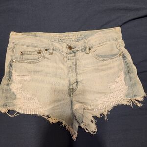 American Eagle Vintage High Rise Denim Shorts